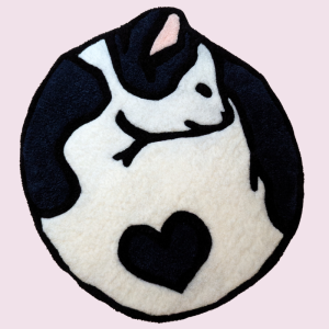 Tapis "Chaton Roulé"