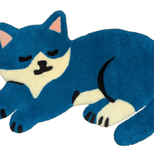 Tapis "Le Chat Bleu"